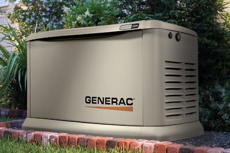 image of installed generator